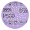 3M Abrasive Disc, 3 in Dia, Aluminum Oxide, P500 Grit 0-00-51141-20889-3 - alternate 1